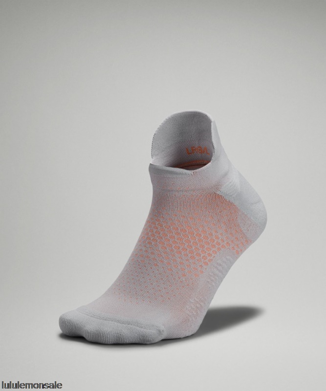 Lululemon Deutschland DELULU924 | Macropillow Tab Laufsocke Mittlere Dämpfung Silver Drop